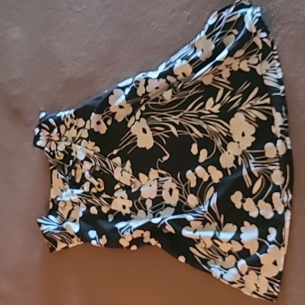 Michael Kors Floral Sleeveless Top Size Medium